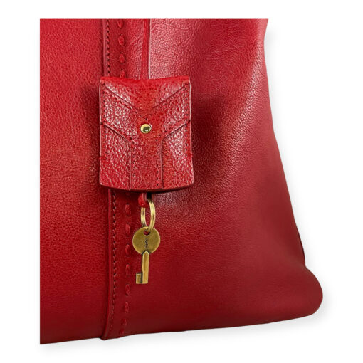 Saint Laurent XL Muse Shoulder Bag in Red 3