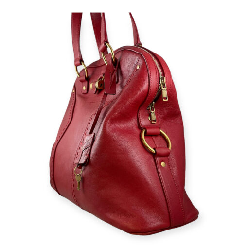 Saint Laurent XL Muse Shoulder Bag in Red 4