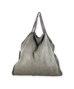 Stella McCartney Falabella Fold-Over Tote Bag in Gray 11