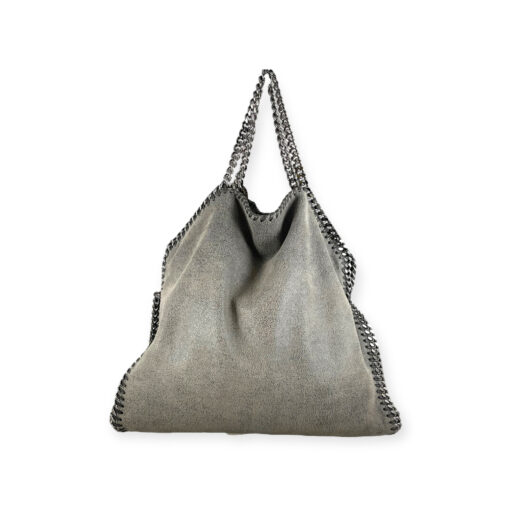 Stella McCartney Falabella Fold-Over Tote Bag in Gray 3