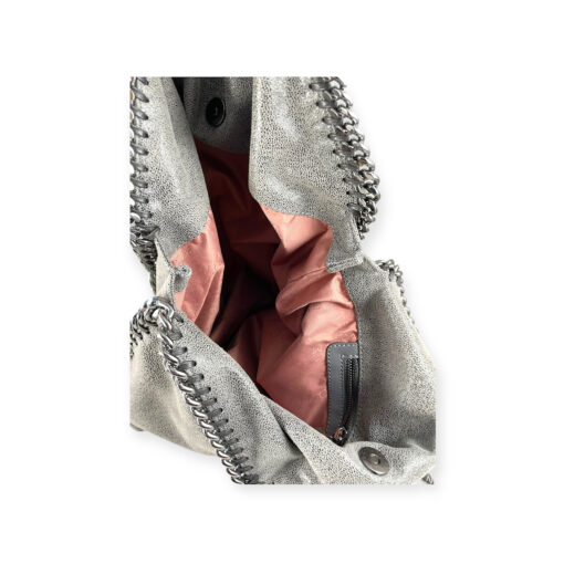 Stella McCartney Falabella Fold-Over Tote Bag in Gray 7