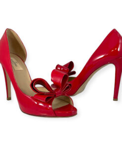 Valentino Mod Bow Pumps in Red 39.5 14