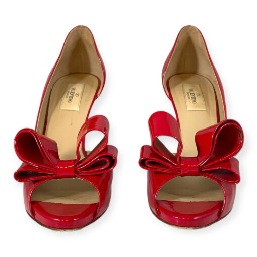 Valentino Mod Bow Pumps in Red 39.5 3