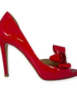 Valentino Mod Bow Pumps in Red 39.5 9