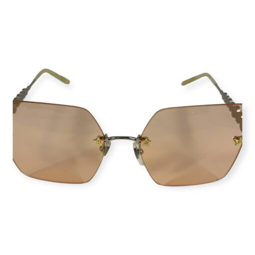 Gucci GG0644S Crystal Sunglasses in Pink/Silver 8