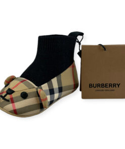 Burberry Infant Pre-Walker Check Bear Shoes 9