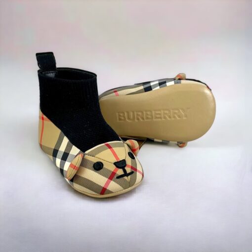 Burberry Infant Pre-Walker Check Bear Shoes 1