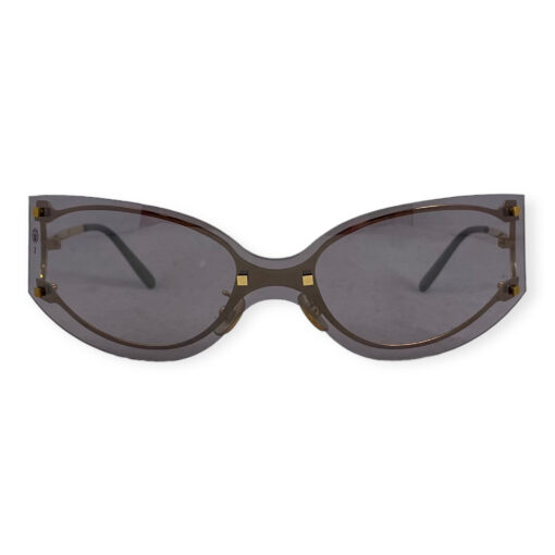 Cartier Rimless Wrap Sunglasses in Gold 1
