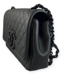 Chanel Incognito Filigree Flap Bag Medium in Black 16