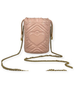 Gucci GG Marmont Mini Bucket Bag in Pink 14