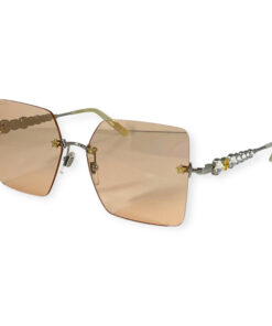 Gucci GG0644S Crystal Sunglasses in Pink/Silver 12
