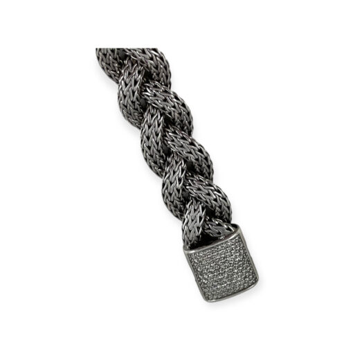 John Hardy Bracelet XL Diamond Braided Chain 3