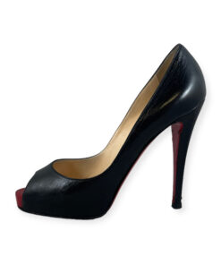 CHRISTIAN LOUBOUTIN Patent Leather Peep Toe Pump (39) - More Than You Can  Imagine