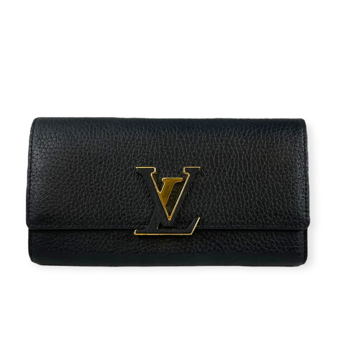LOUIS VUITTON CAPUCINES COMPACT WALLET TAURILLON LEATHER Like New, Pawn  Central, Portland