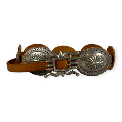 Ralph Lauren Vintage Concho Belt in Caramel S/M 1