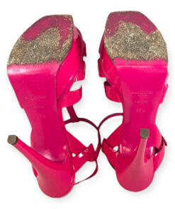 Saint Laurent Tribute Sandals in Hot Pink 38.5 14