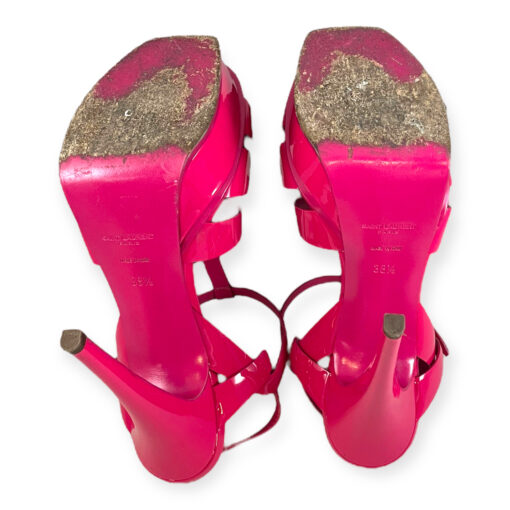 Saint Laurent Tribute Sandals in Hot Pink 38.5 7