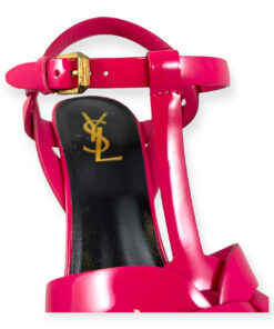 Saint Laurent Tribute Sandals in Hot Pink 38.5 11