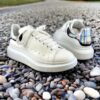 Size 42 | Alexander Mcqueen Hologram Sneakers in White