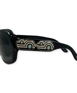 BULGARI Limited Edition Deco Sunglasses in Black 10