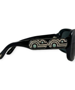 BULGARI Limited Edition Deco Sunglasses in Black 11