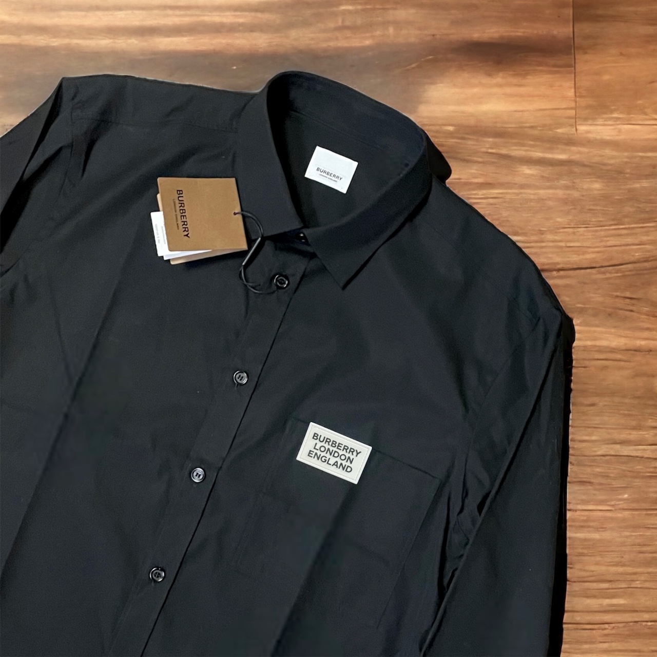 Burberry Button Down Shirt in Black XL | MTYCI