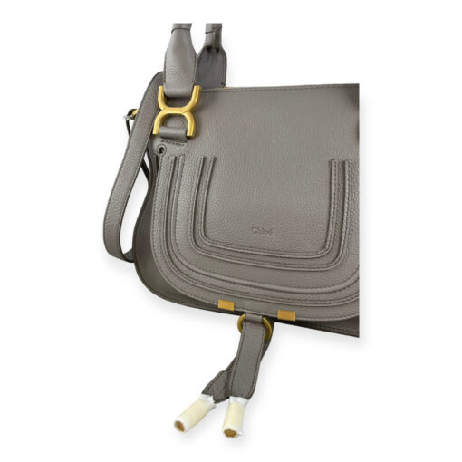 Chloe Marcie Double Carry Bag in Gray 2