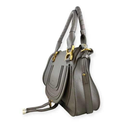 Chloe Marcie Double Carry Bag in Gray 3
