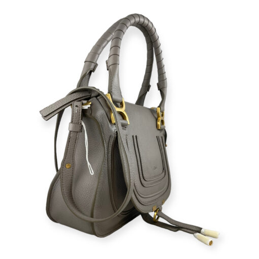 Chloe Marcie Double Carry Bag in Gray 4