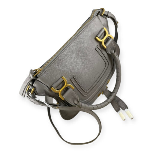 Chloe Marcie Double Carry Bag in Gray 6