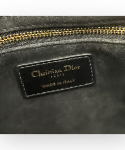 Dior Medium Lady Dior Cannage Bag in Black 23
