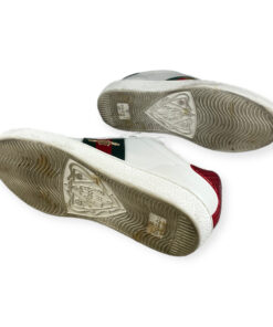 Gucci Ace Sneakers in White/Green 35 13