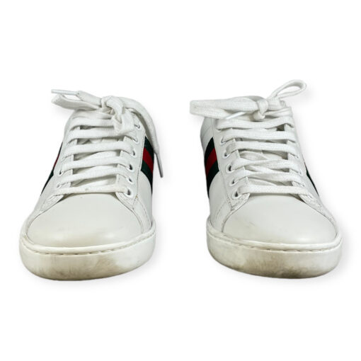Gucci Ace Sneakers in White/Green 35 3