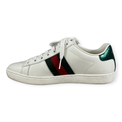 Gucci Ace Sneakers in White/Green 35 1