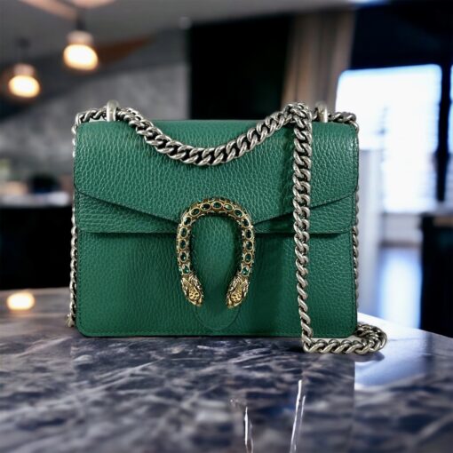 Gucci Dionysus Chain Bag in Green