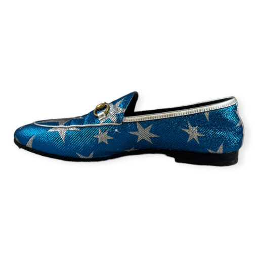 Gucci Star Loafers in Blue/Silver 39 1