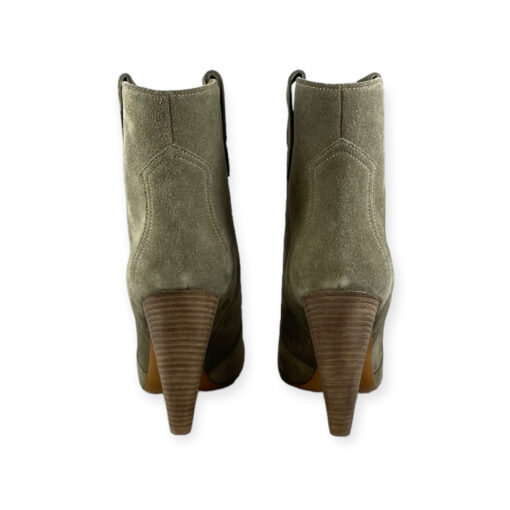 Isabel Marant Roxann Suede Boots in Taupe 38 5