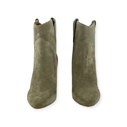 Isabel Marant Roxann Suede Boots in Taupe 38 3