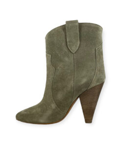 Isabel Marant Roxann Suede Boots in Taupe 38 8