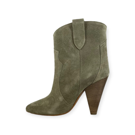 Isabel Marant Roxann Suede Boots in Taupe 38 1