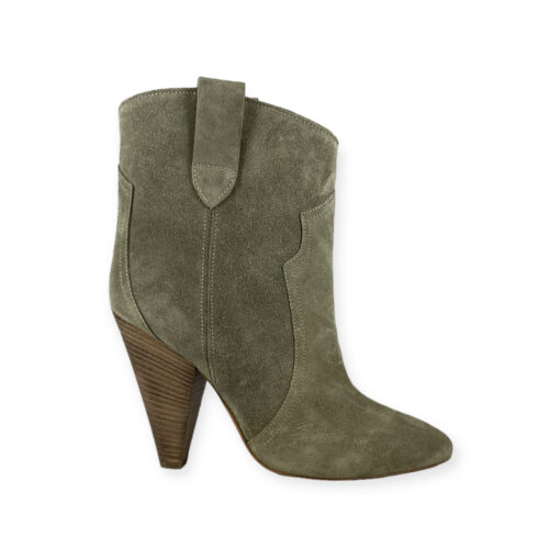 Isabel Marant Roxann Suede Boots in Taupe 38 2