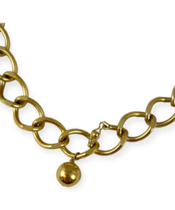 Lanvin Vintage Jewel Necklace in Pink/Gold 9