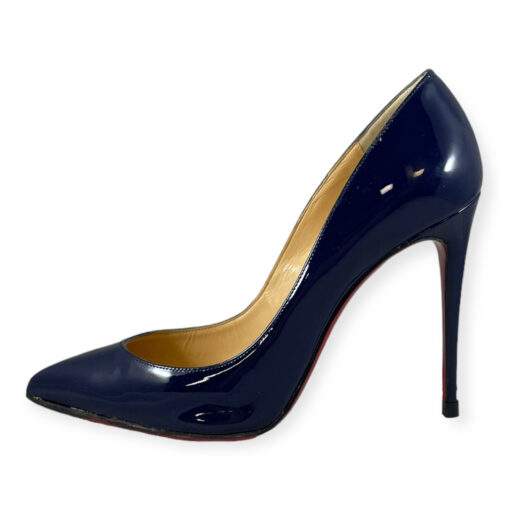 Christian Louboutin Patent Pumps in Midnight Blue 37.5 1