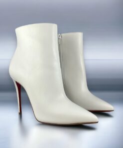 Christian Louboutin So Kate Booties in White 14