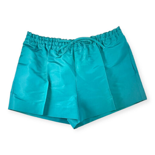 Valentino Silk Shorts in Green 40 2