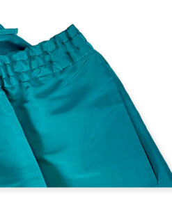 Valentino Silk Shorts in Green 40 7