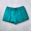Size 40 | Valentino Silk Shorts in Green