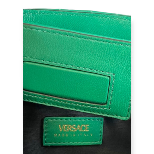Versace Medusa Quilted Tote in Green 7