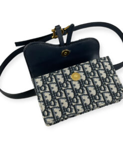 Dior Oblique Saddle Belt Bag in Blue 21