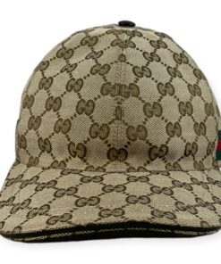 Gucci GG Canvas Baseball Hat in Brown 6